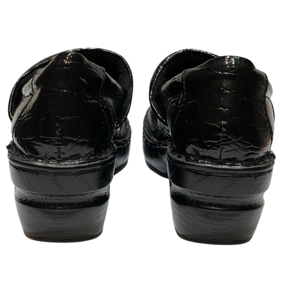 B.O.C. Born Concepts Black Faux Alligator Womens Clogs SZ 8.5 40 EU - Picture 6 of 12